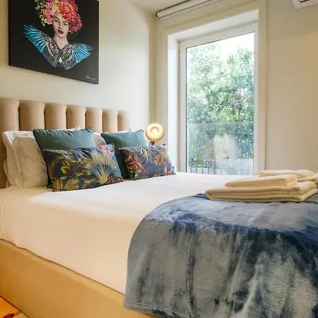 Luxury Style 7 With Ac Downtown Near Metro דירה פורטו